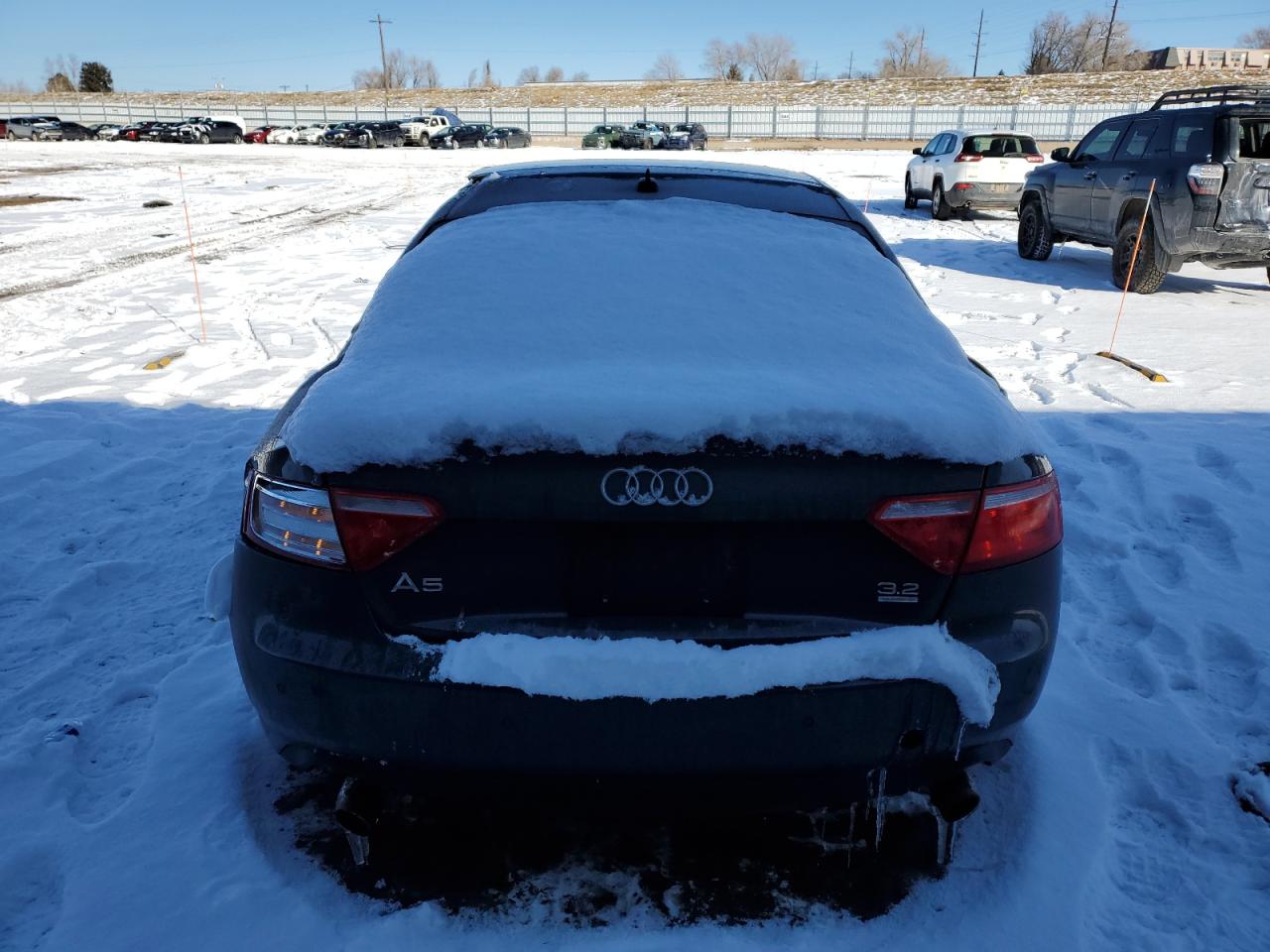 2008 Audi A5 VIN WAUDK78T88A021393 Copart auction photo, rear end / side damage thumbnail 6
