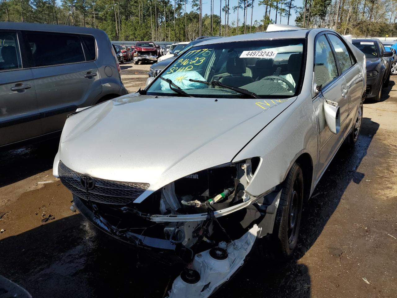 2002 Toyota Camry VIN 4T1BE32K92U096549 Copart auction photo, all over damage thumbnail 5