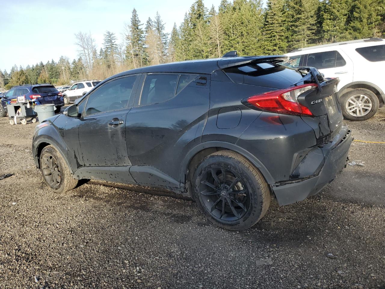 2021 Toyota C-HR VIN JTNKHMBX9M1098119 Copart auction photo, rear end / front end damage thumbnail 2