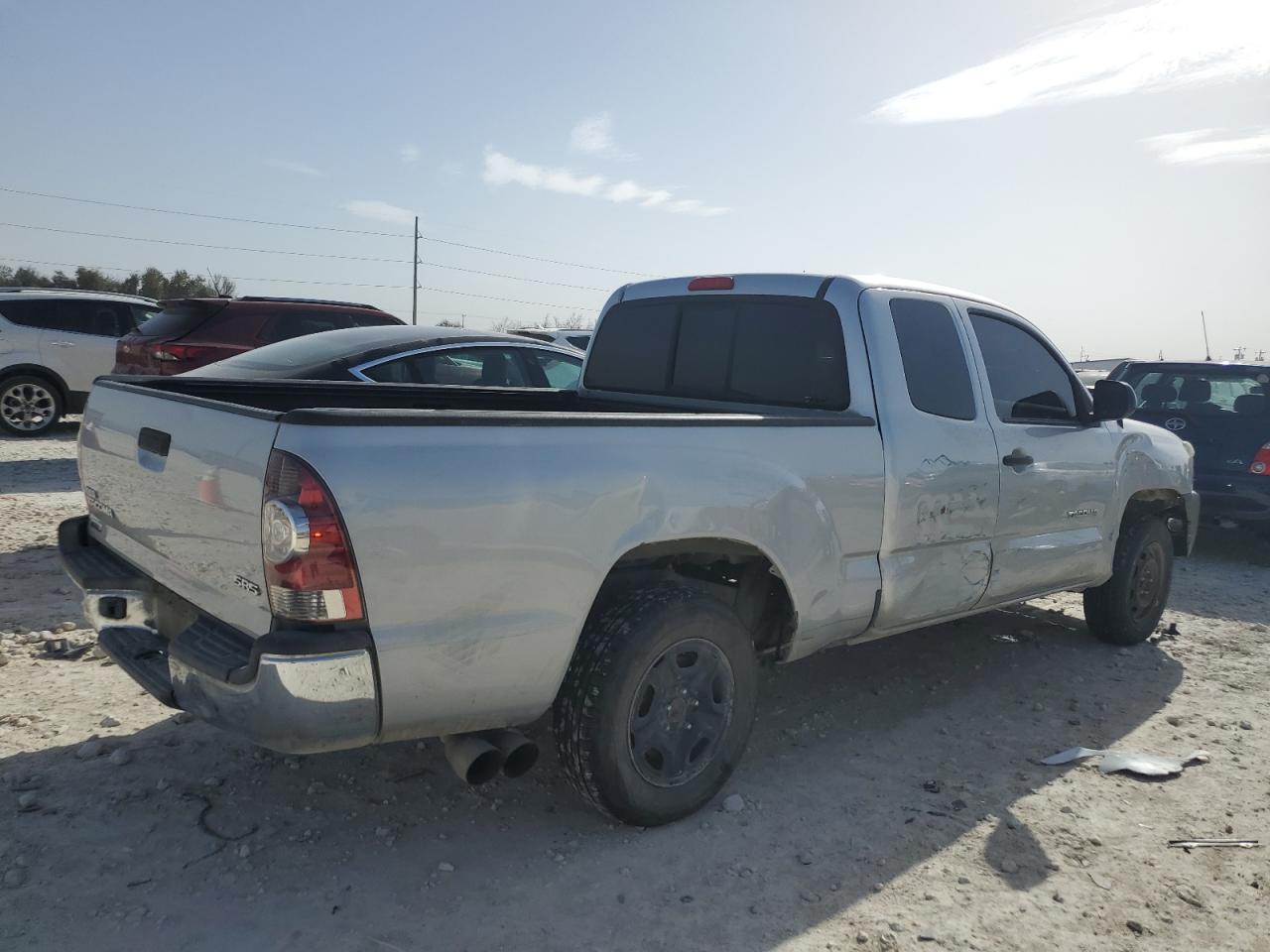 2012 Toyota Tacoma VIN 5TFTX4CN7CX018935 Copart auction photo, side / front end damage thumbnail 3