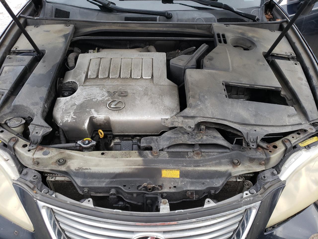 2007 Lexus ES VIN JTHBJ46GX72110987 Copart auction photo, front end / side damage thumbnail 11