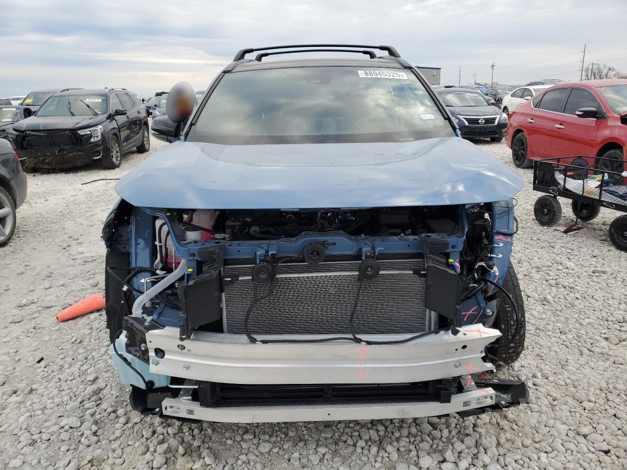 2024 Toyota RAV 4 VIN 4T3E6RFV2RU166816 Copart auction photo, side / stripped damage thumbnail 5