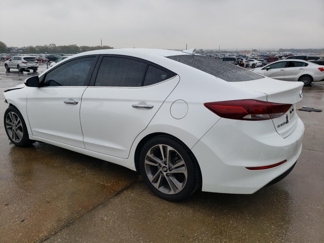 2017 Hyundai Elantra VIN 5NPD84LF8HH099201 Copart auction photo, front end damage thumbnail 2
