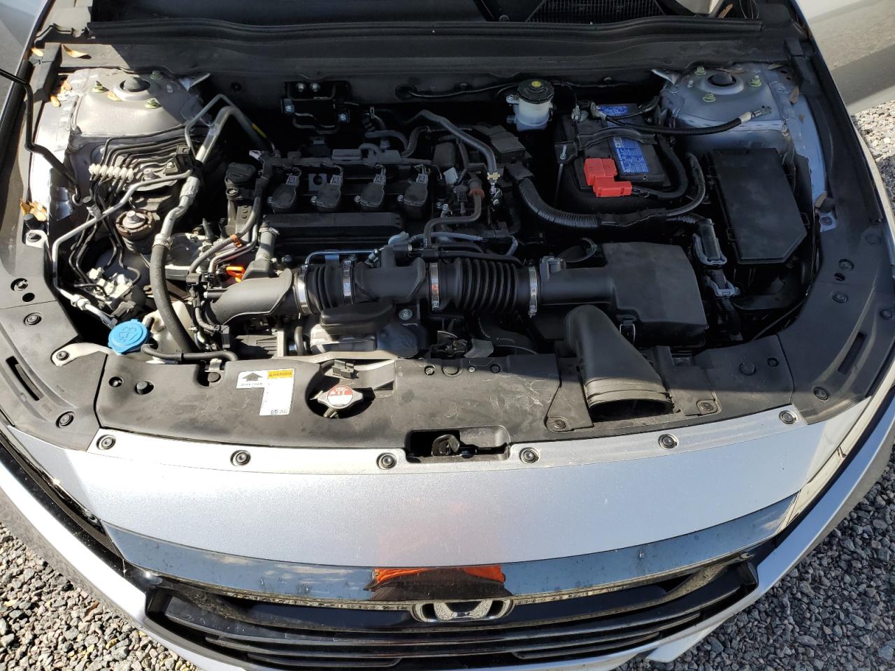 2022 Honda Accord VIN 1HGCV1F39NA000152 Copart auction photo, water/flood damage thumbnail 11