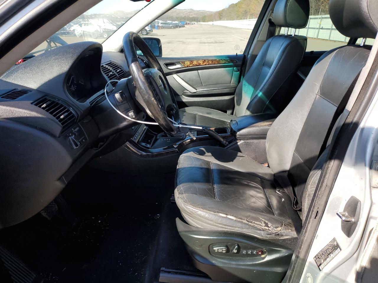 2001 BMW X5 VIN WBAFA53511LP21887 Copart auction photo, rear end / front end damage thumbnail 7