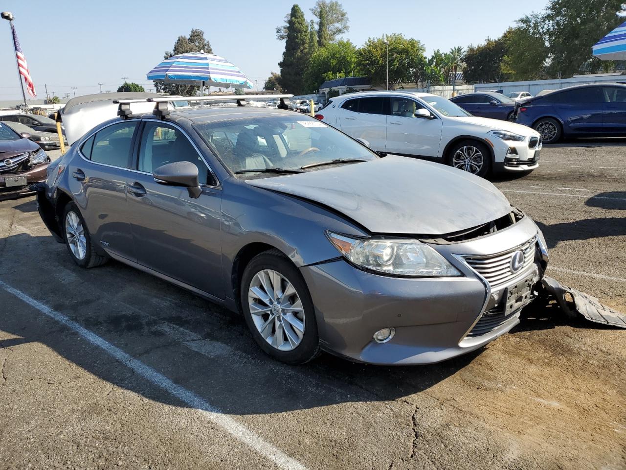 2014 Lexus ES VIN JTHBW1GG8E2042541 Copart auction photo, front end / rear end damage thumbnail 4