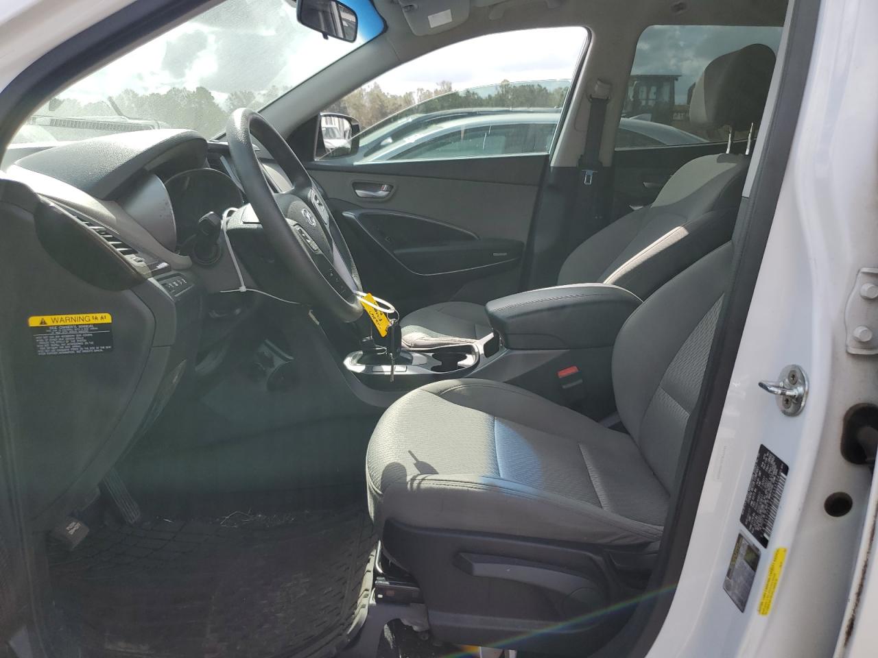 2018 Hyundai Santa Fe VIN 5XYZT3LBXJG535104 Copart auction photo, front end damage thumbnail 7