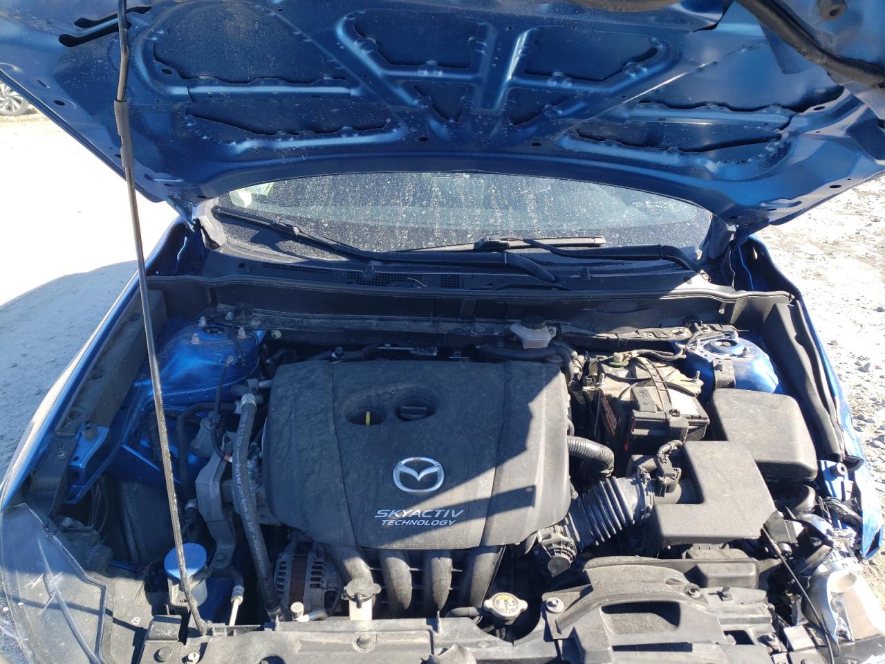 2017 Mazda CX-3 VIN JM1DKFC71H0149617 Copart auction photo, front end / rear end damage thumbnail 12