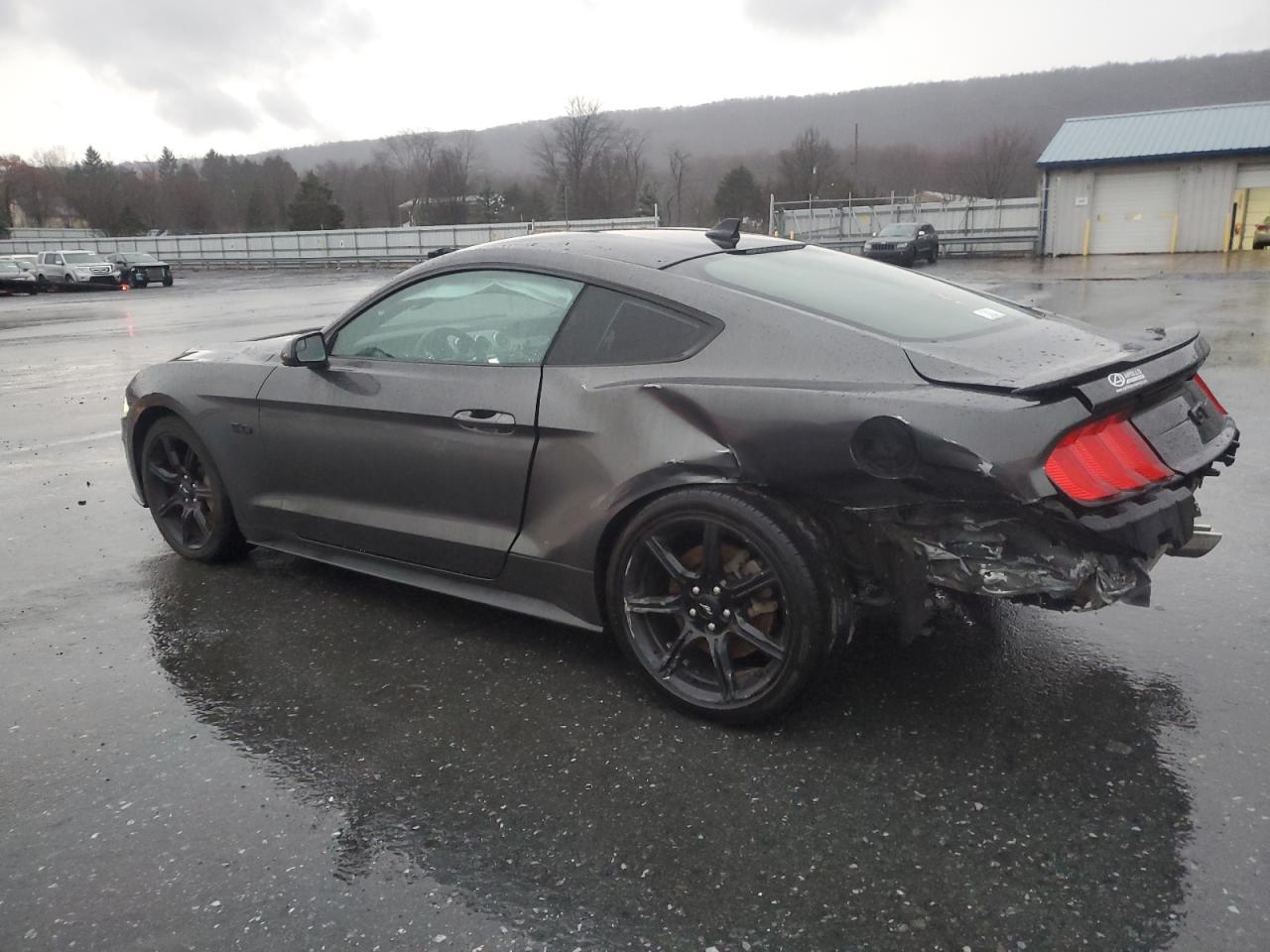2020 Ford Mustang VIN 1FA6P8CF1L5181546 Copart auction photo, rear end damage thumbnail 2