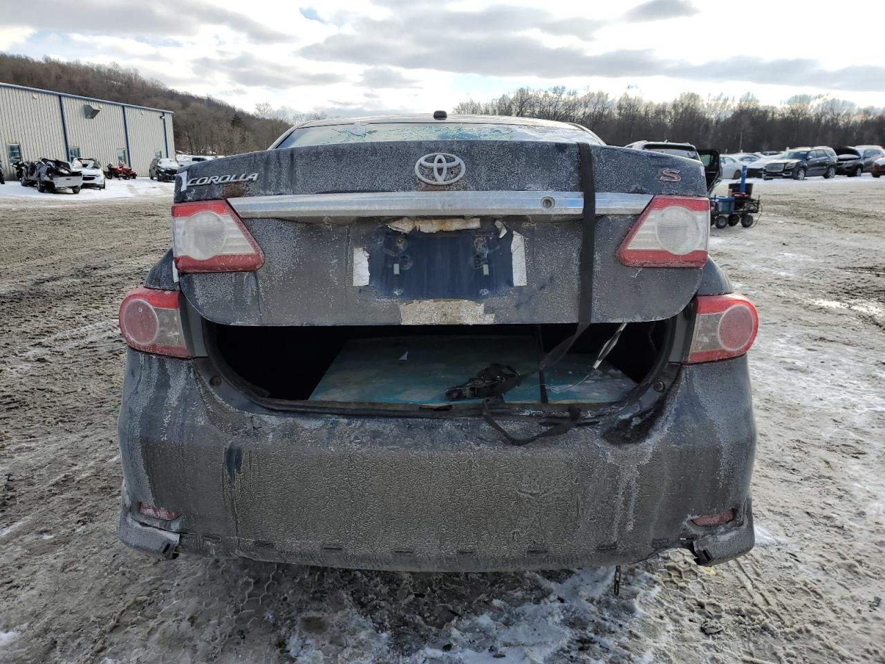 2011 Toyota Corolla VIN 2T1BU4EE6BC709923 Copart auction photo, all over damage thumbnail 6