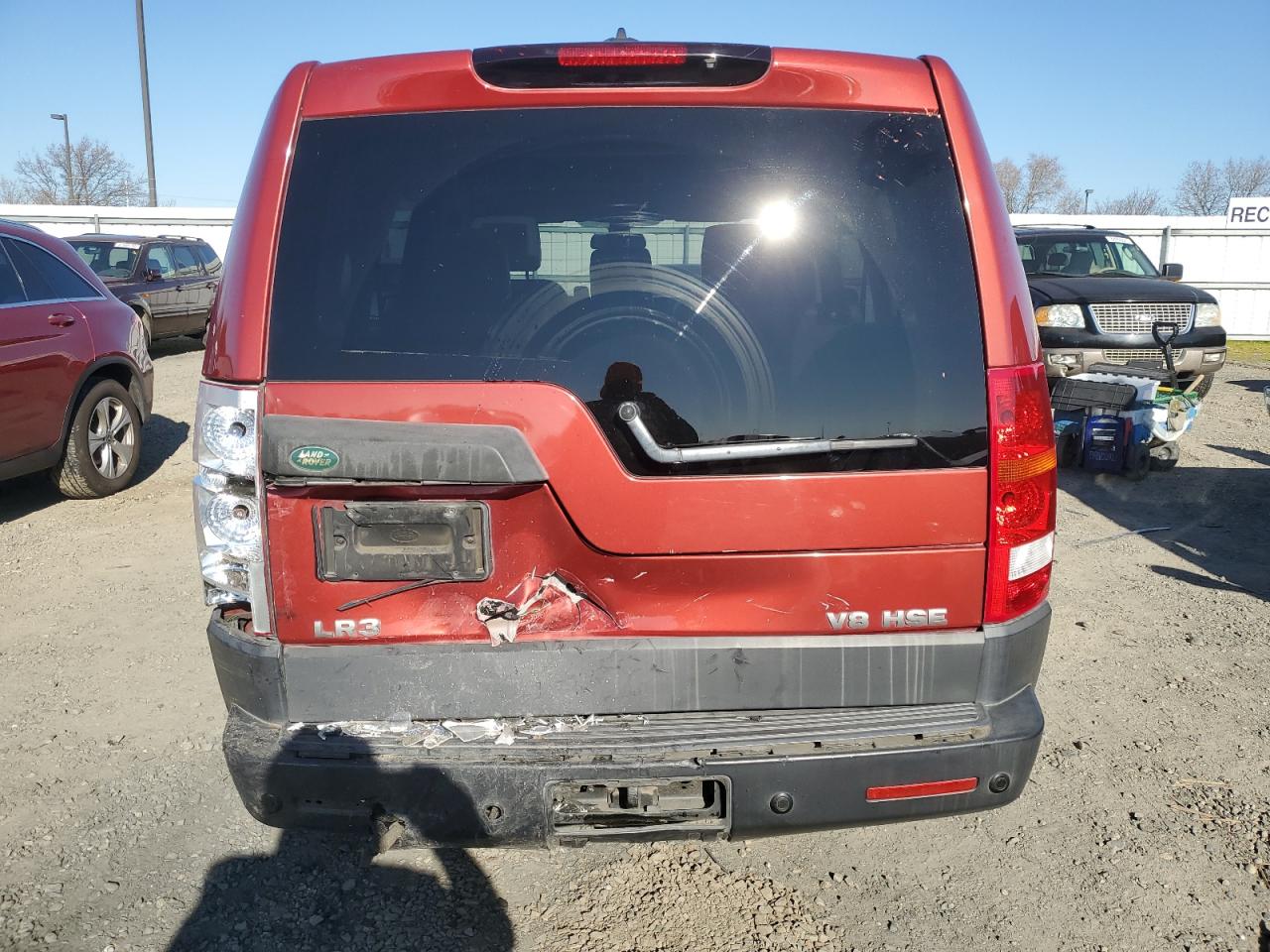 2008 Land Rover LR3 VIN SALAG25448A478010 Copart auction photo, all over damage thumbnail 6