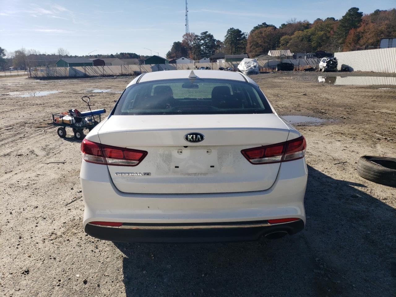 2017 KIA Optima VIN KNAGT4L39H5146413 Copart auction photo, front end damage thumbnail 6