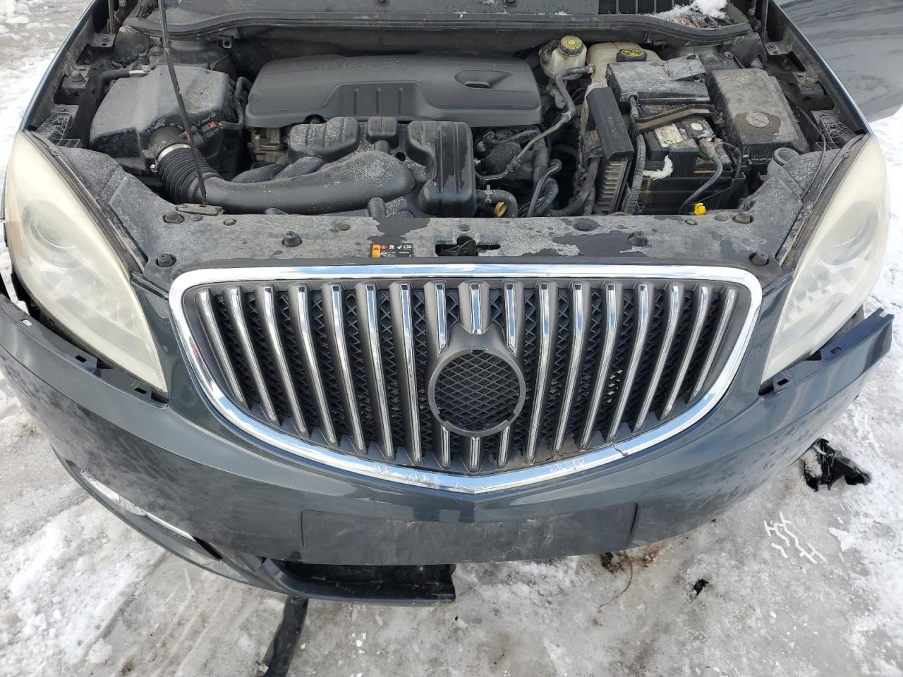 2014 Buick Verano VIN 1G4PP5SK2E4122439 Copart auction photo, front end / rear end damage thumbnail 11