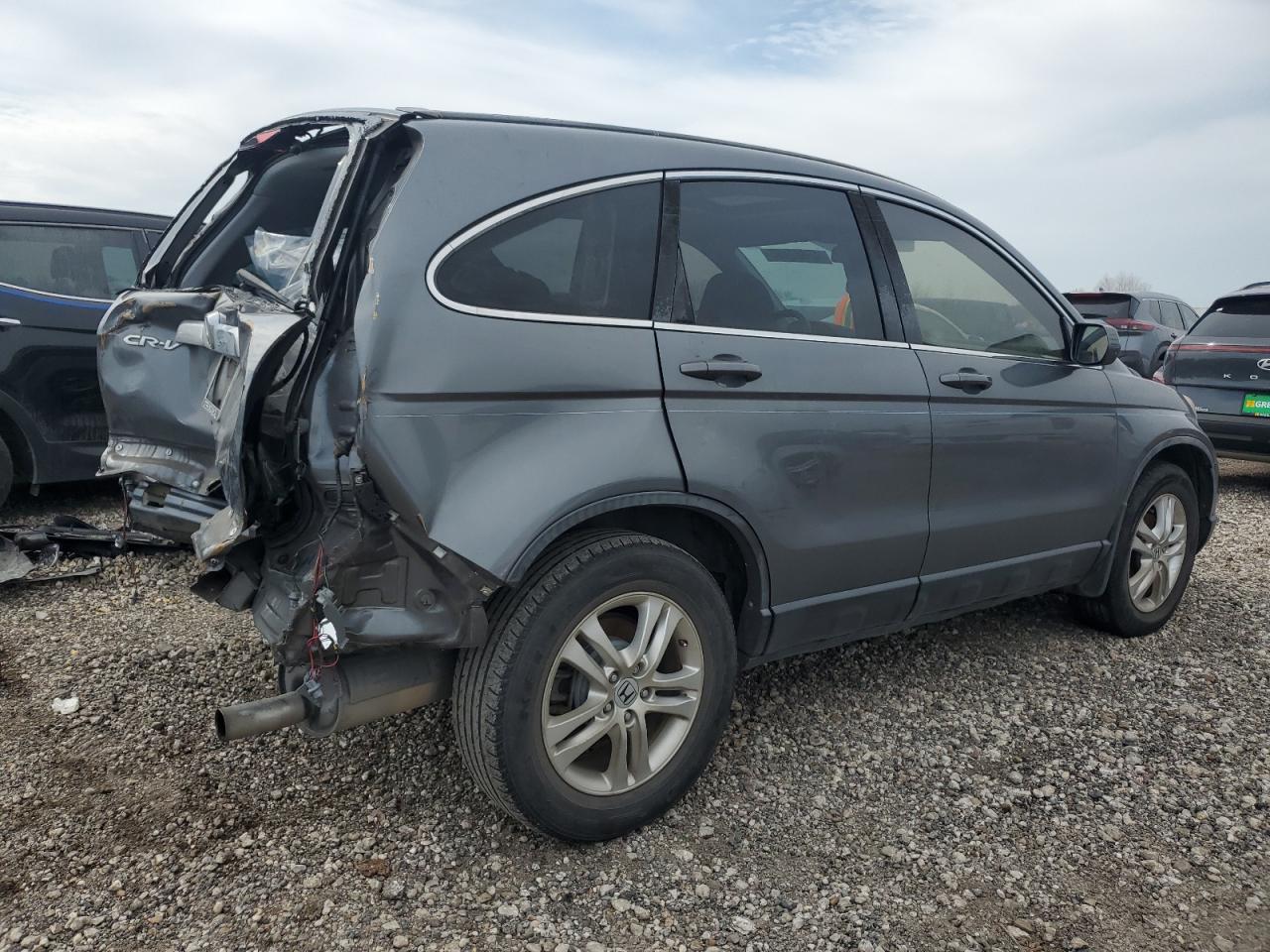 2010 Honda CR-V VIN 5J6RE3H73AL023164 Copart auction photo, rear end / mechanical damage thumbnail 3