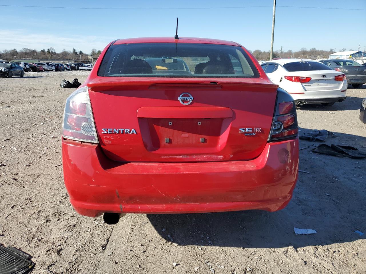 2007 Nissan Sentra VIN 3N1CB61E47L702231 Copart auction photo, front end damage thumbnail 6
