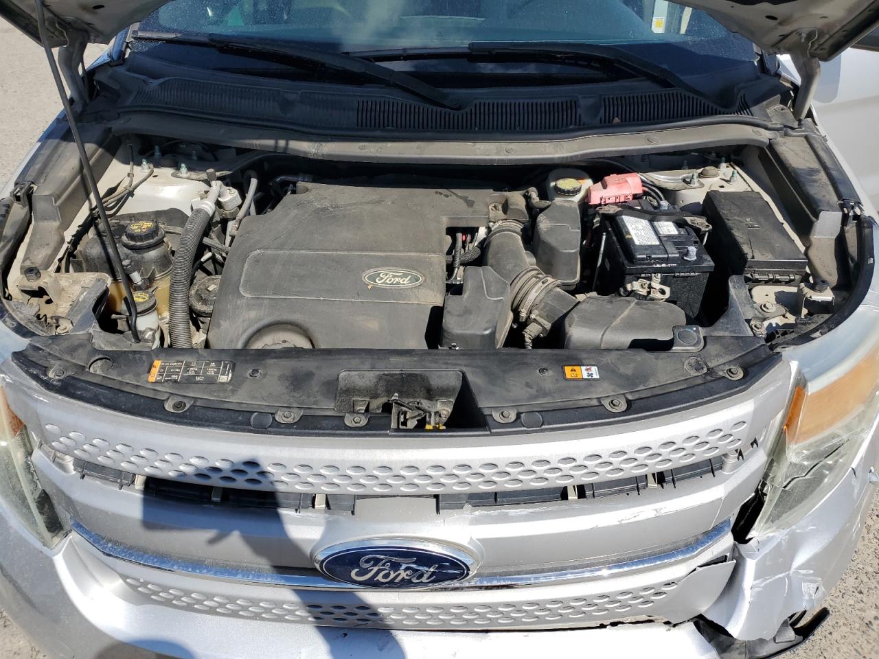 2013 Ford Explorer VIN 1FM5K7B85DGA99175 Copart auction photo, front end damage thumbnail 12