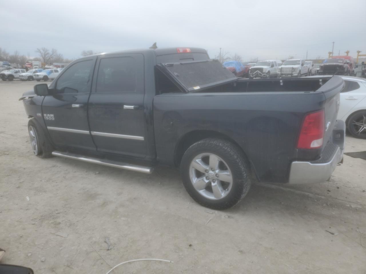 2018 RAM 1500 VIN 1C6RR7LT9JS333208 Copart auction photo, front end damage thumbnail 2