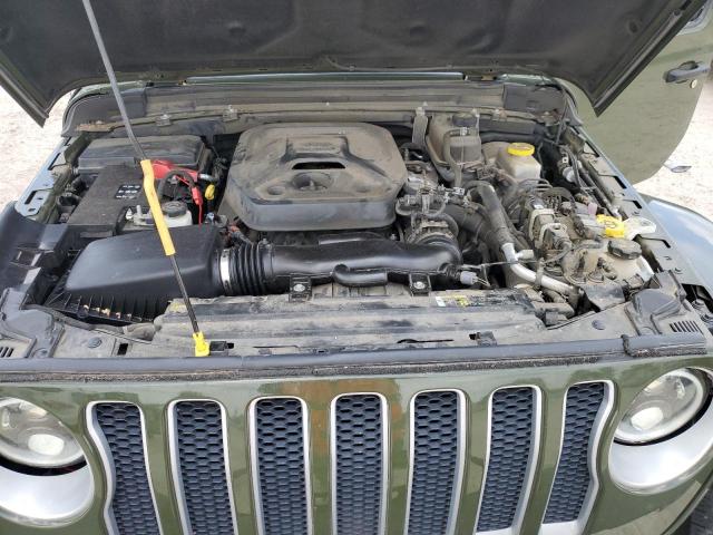 2020 Jeep Wrangler VIN 1C4HJXEN9LW322781 Copart auction photo, water/flood damage thumbnail 11