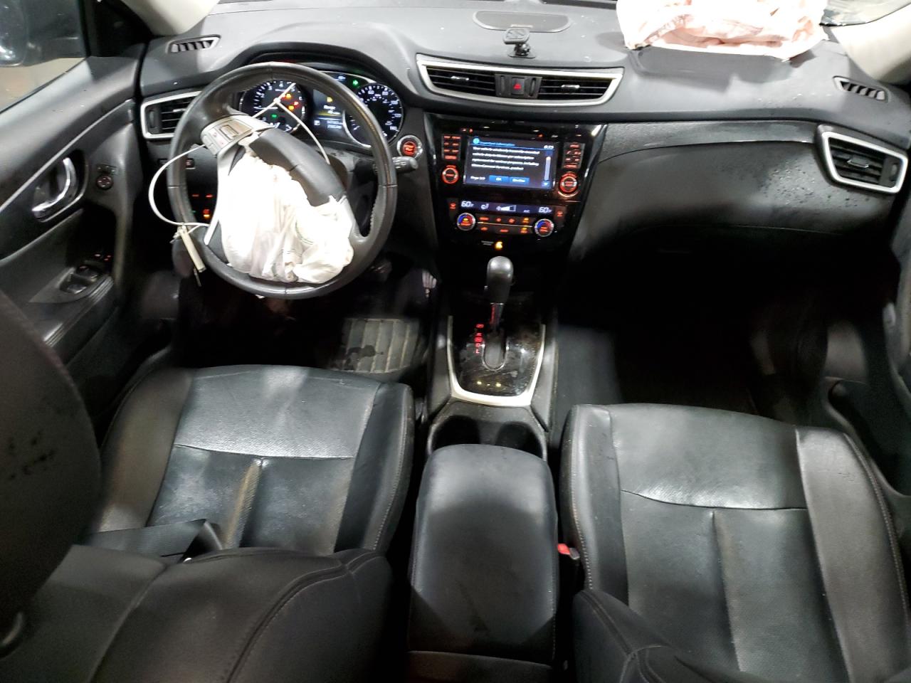 2016 Nissan Rogue VIN 5N1AT2MVXGC898706 Copart auction photo, front end / rear end damage thumbnail 8