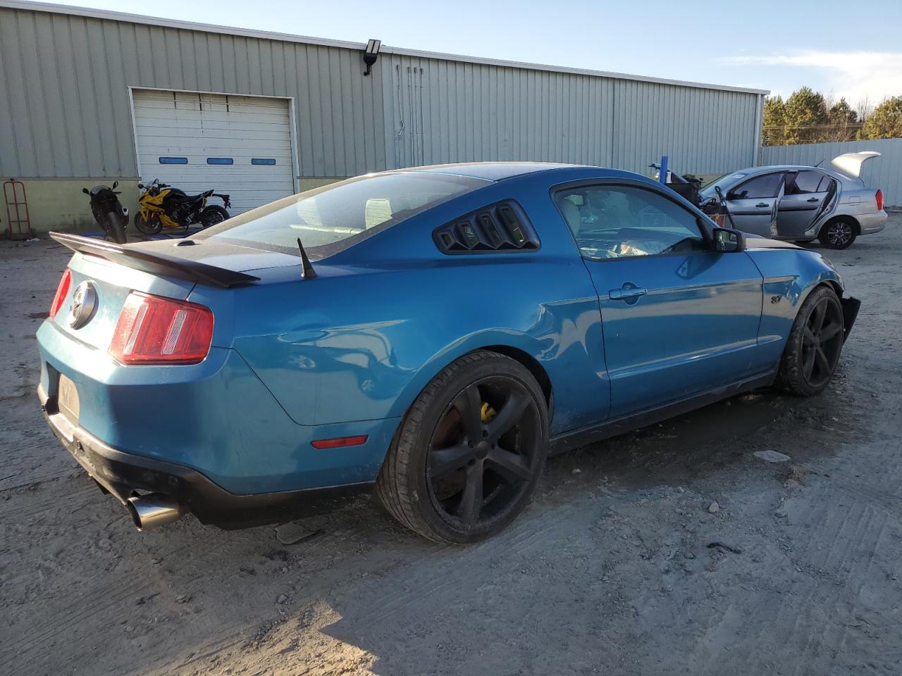 2012 Ford Mustang VIN 1ZVBP8AM3C5244766 Copart auction photo, front end / minor dent/scratches damage thumbnail 3