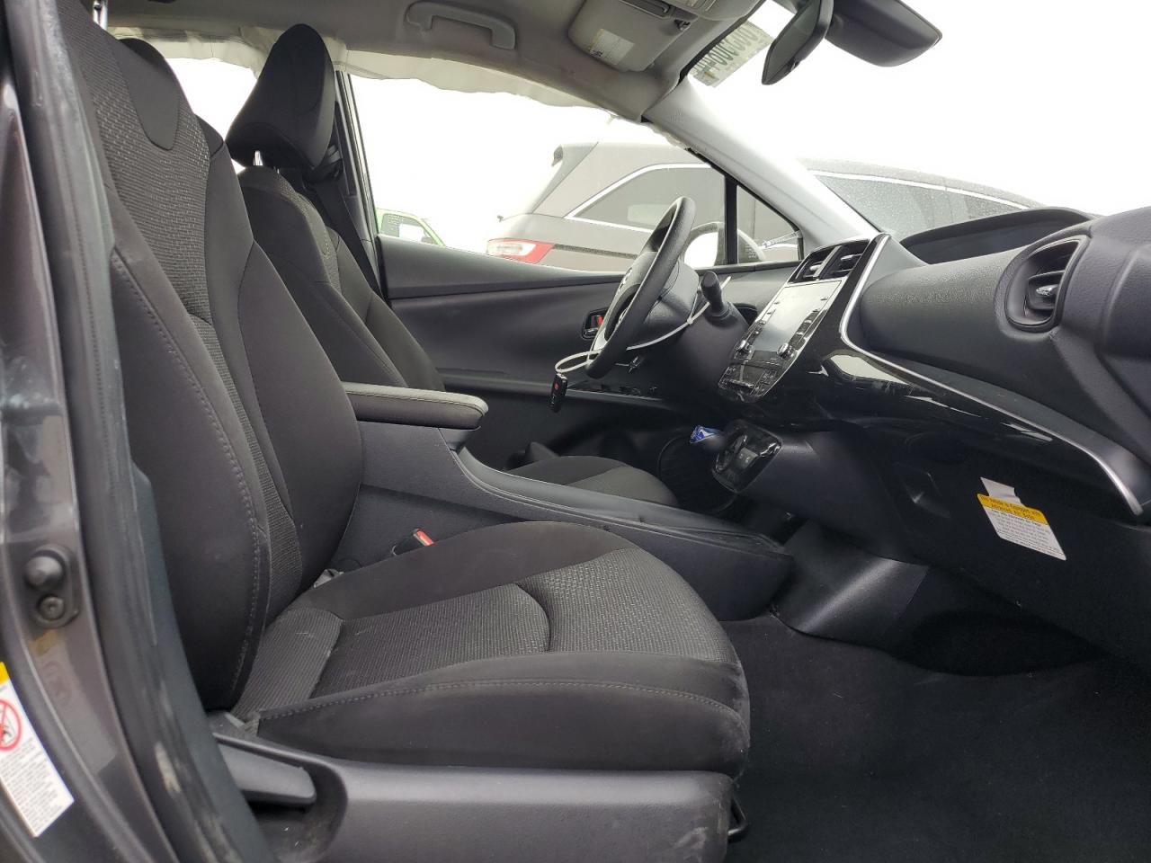 2021 Toyota Prius VIN JTDKAMFU1M3150582 Copart auction photo, all over damage thumbnail 7
