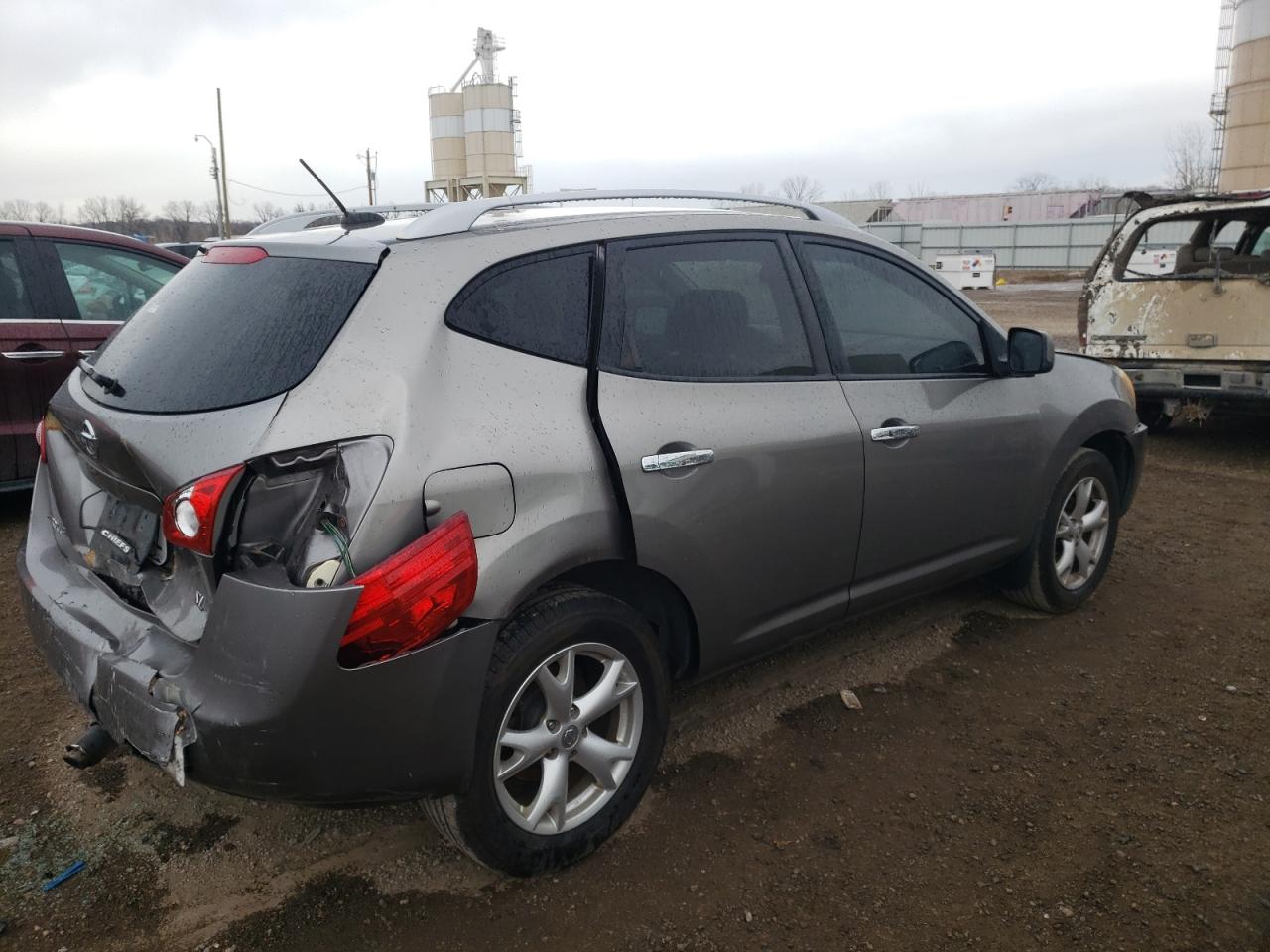 2010 Nissan Rogue VIN JN8AS5MT8AW503066 Copart auction photo, rear end damage thumbnail 3
