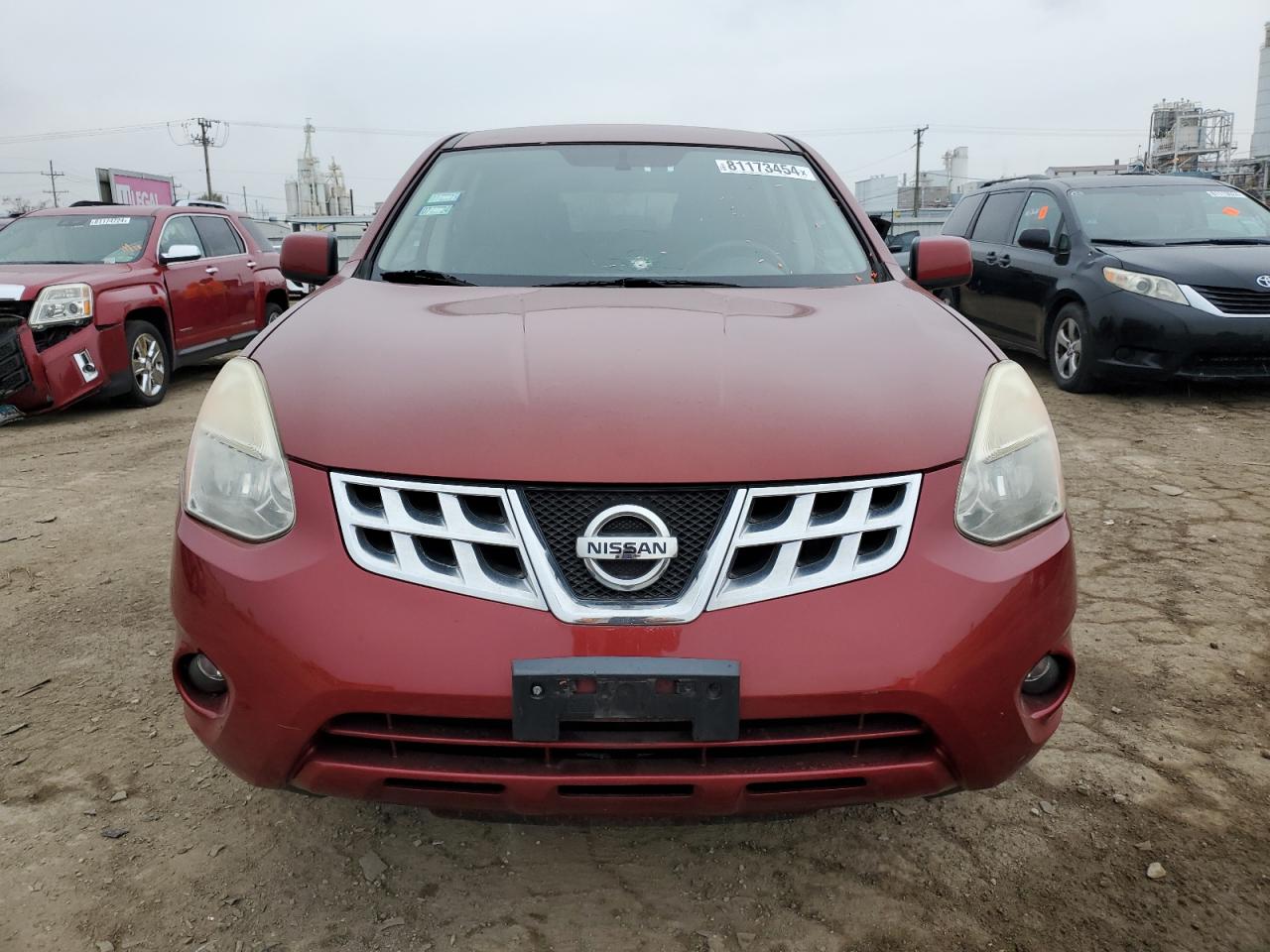 2013 Nissan Rogue VIN JN8AS5MV2DW150152 Copart auction photo, minor dent/scratches damage thumbnail 5