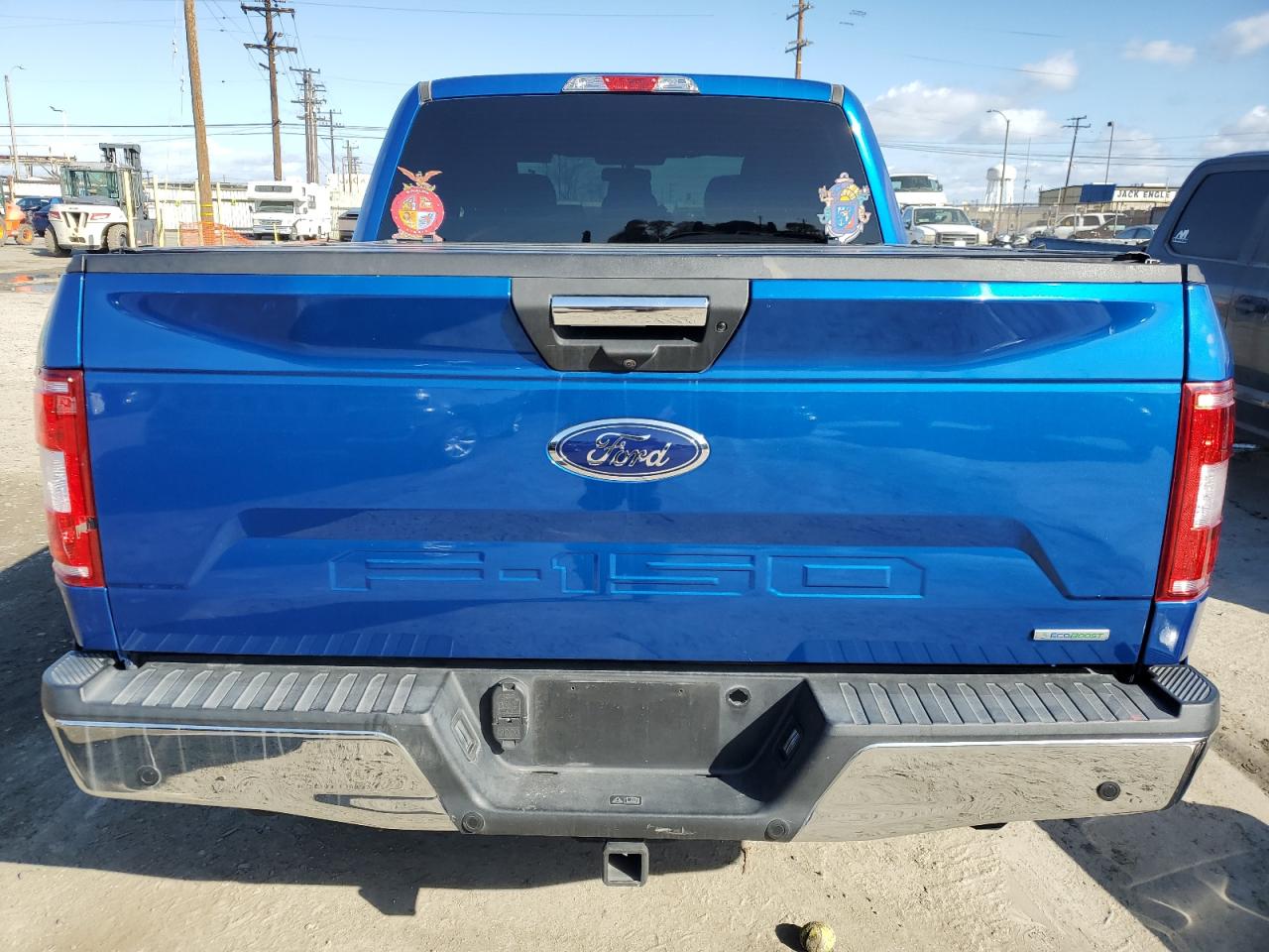2018 Ford F-150 VIN 1FTEW1EP7JKF59938 Copart auction photo, side damage thumbnail 6