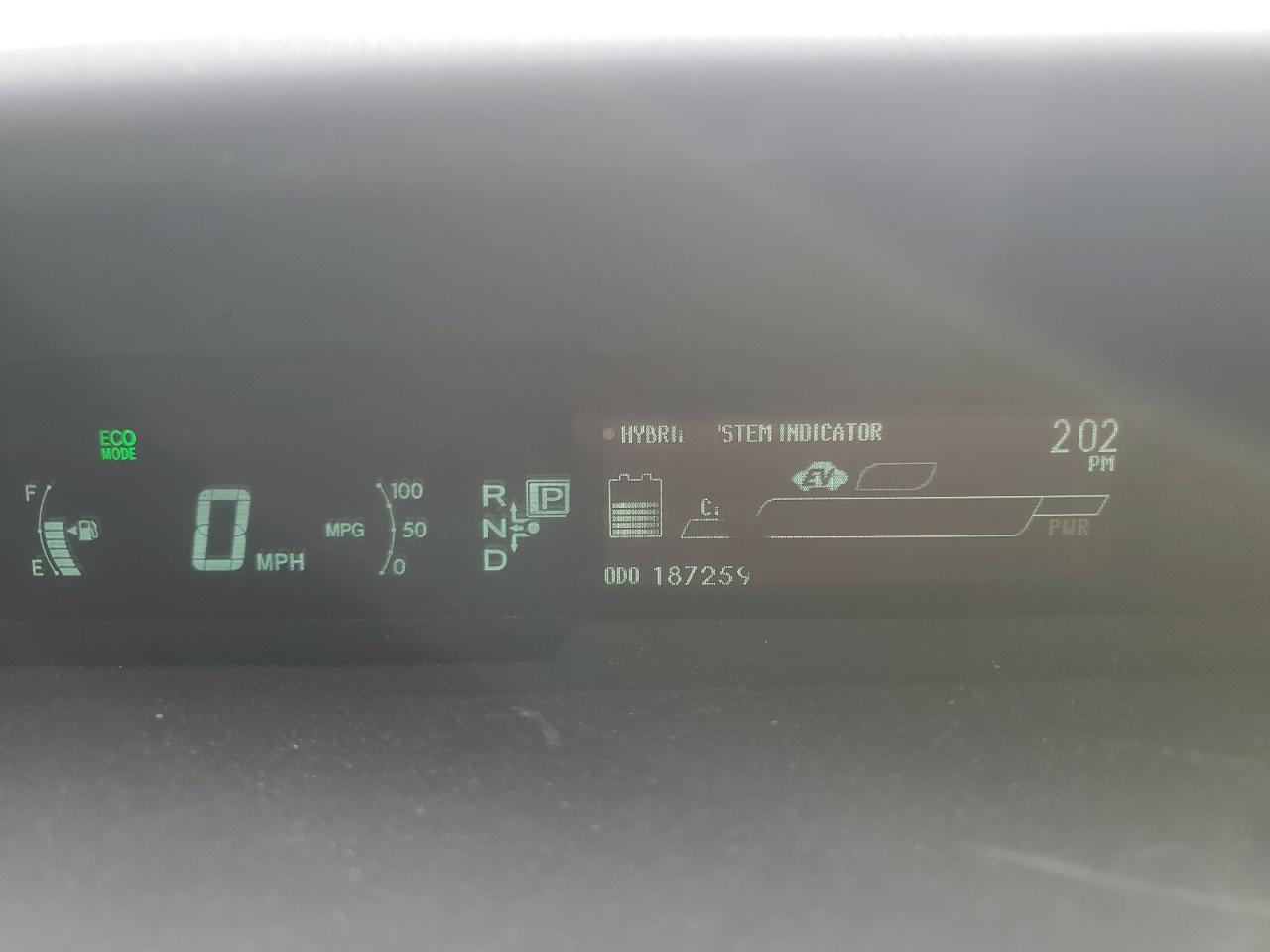 2014 Toyota Prius VIN JTDKN3DP9E3062795 Copart auction photo, normal wear damage thumbnail 9