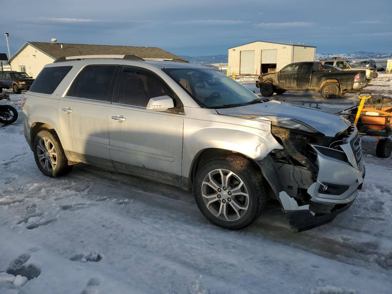 2013 GMC Acadia VIN 1GKKVRKD7DJ139786 Copart auction photo, front end damage thumbnail 4