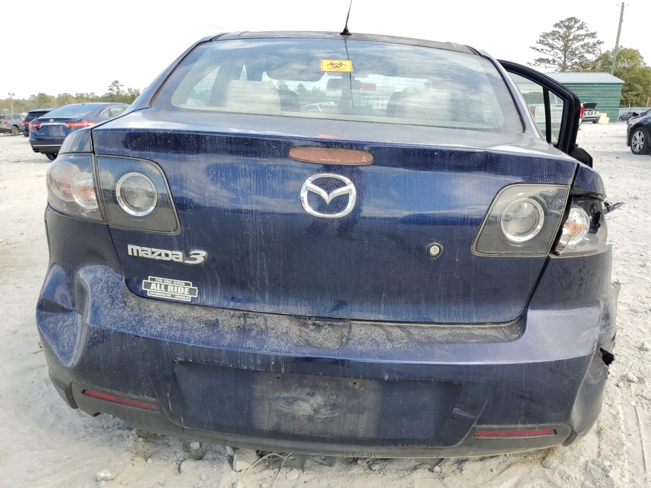 2009 Mazda 3 VIN JM1BK32F591214107 Copart auction photo, all over / undercarriage damage thumbnail 6