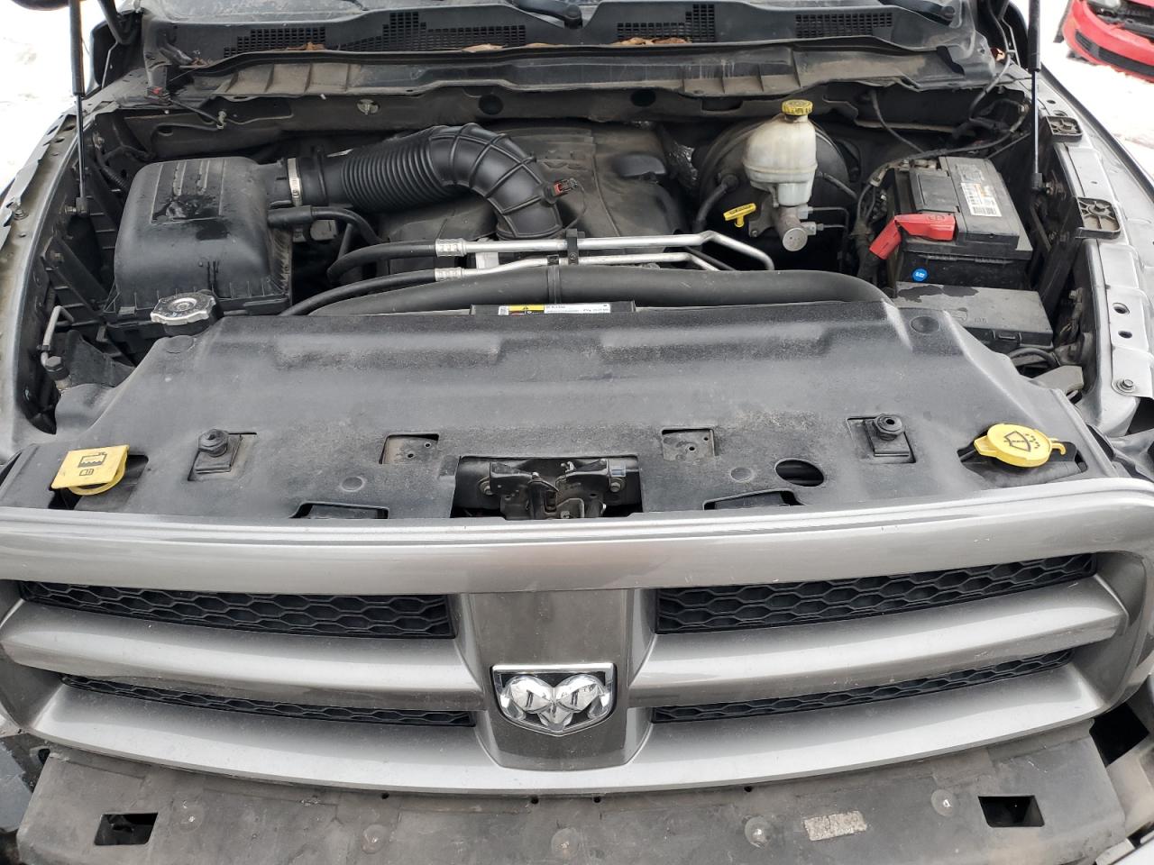 2012 Dodge RAM VIN 1C6RD7KT9CS340663 Copart auction photo, front end / side damage thumbnail 11