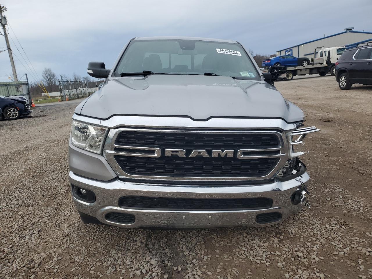 2022 RAM 1500 VIN 1C6SRFBTXNN116560 Copart auction photo, front end / side damage thumbnail 5