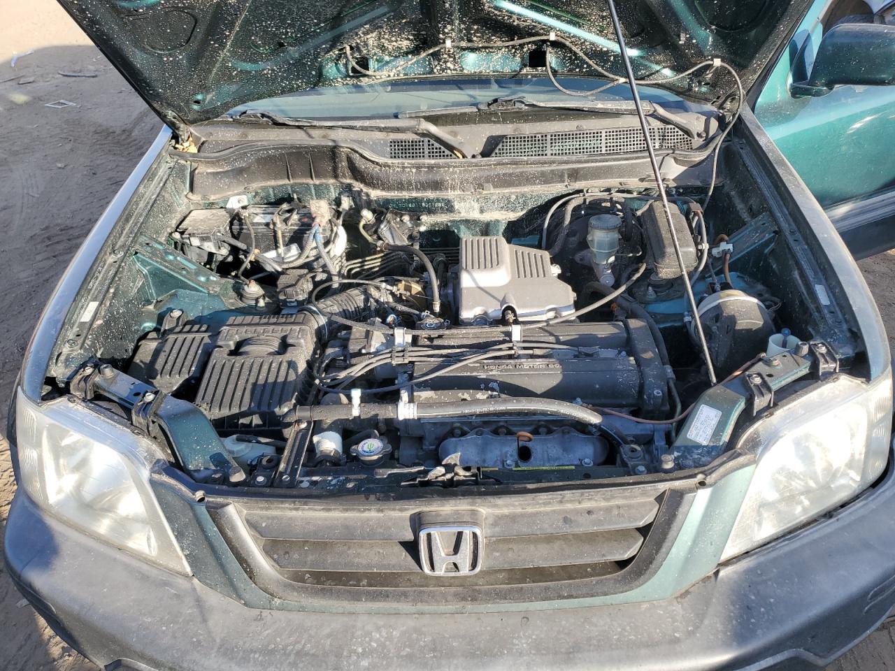 2001 Honda CR-V VIN JHLRD18611S027257 Copart auction photo, rear end damage thumbnail 12