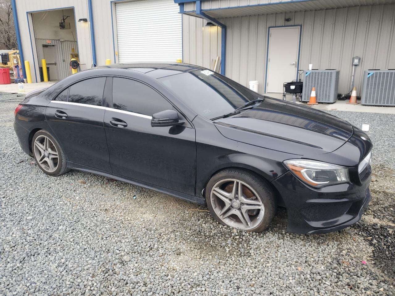 2014 Mercedes-Benz CLA-klasse VIN WDDSJ4GB6EN160369 Copart auction photo, undercarriage / front end damage thumbnail 4