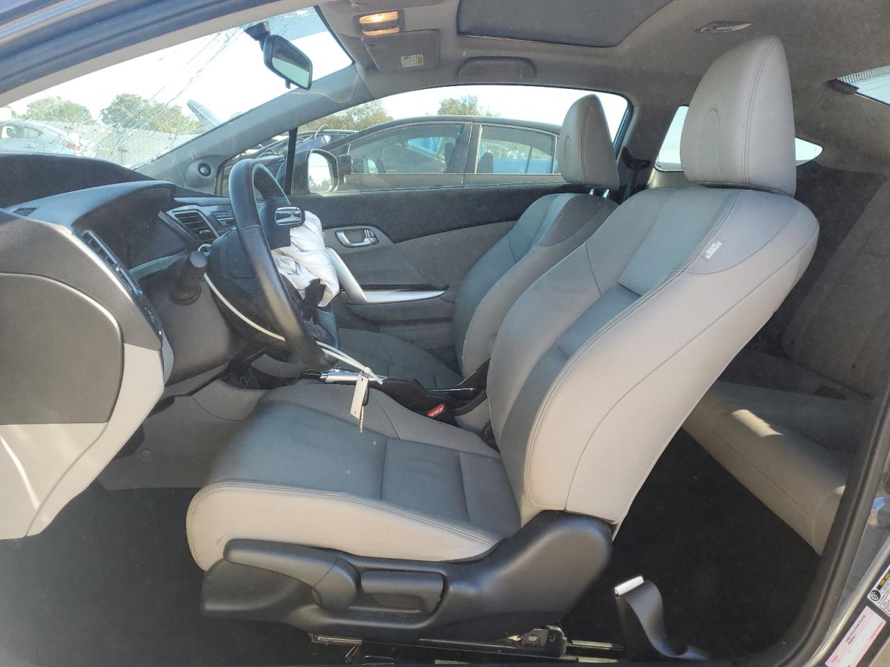 2013 Honda Civic VIN 2HGFG3B01DH505228 Copart auction photo, front end / top/roof damage thumbnail 7