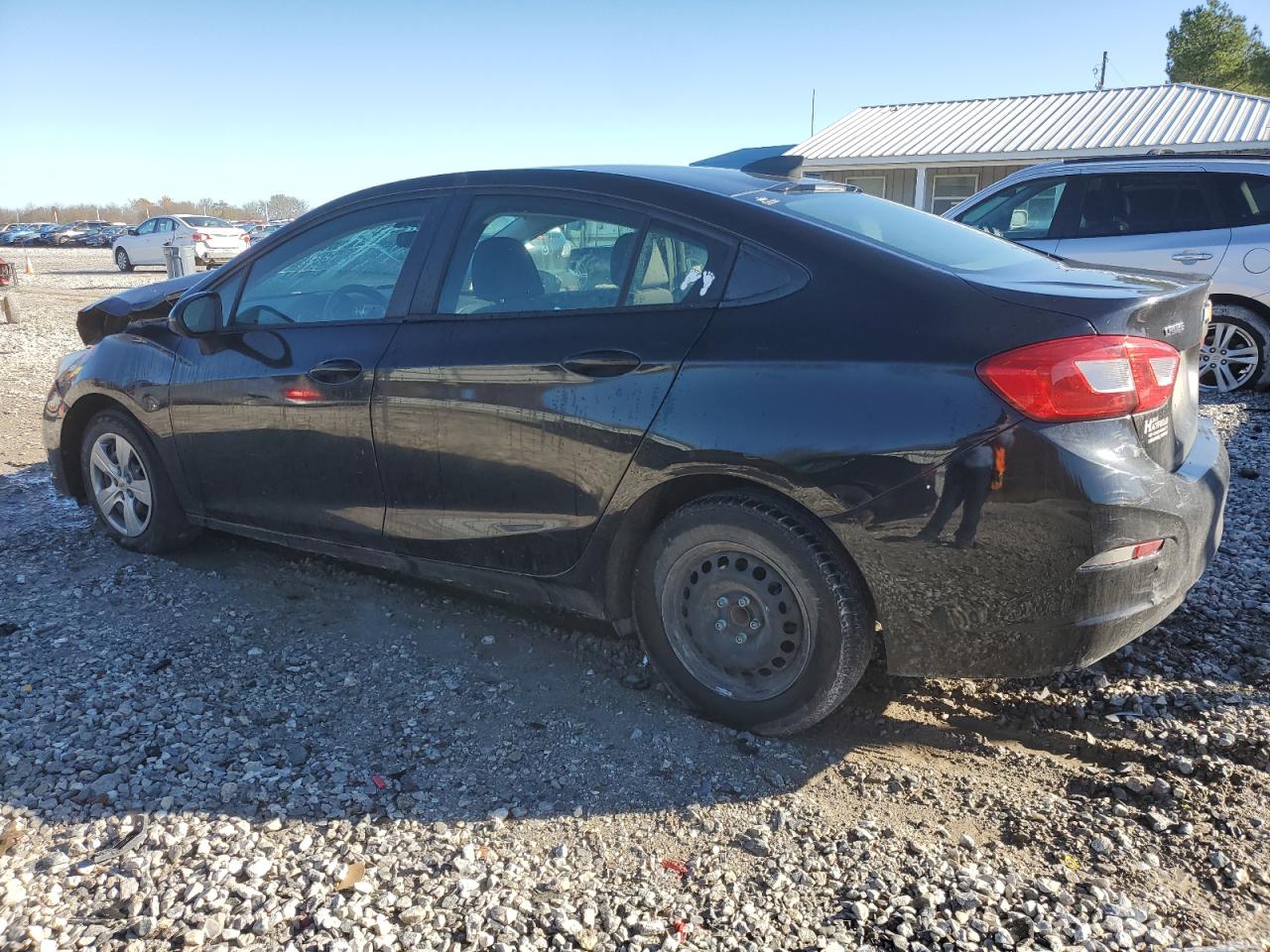 2018 Chevrolet Cruze VIN 1G1BC5SM1J7158295 Copart auction photo, front end / rear end damage thumbnail 2
