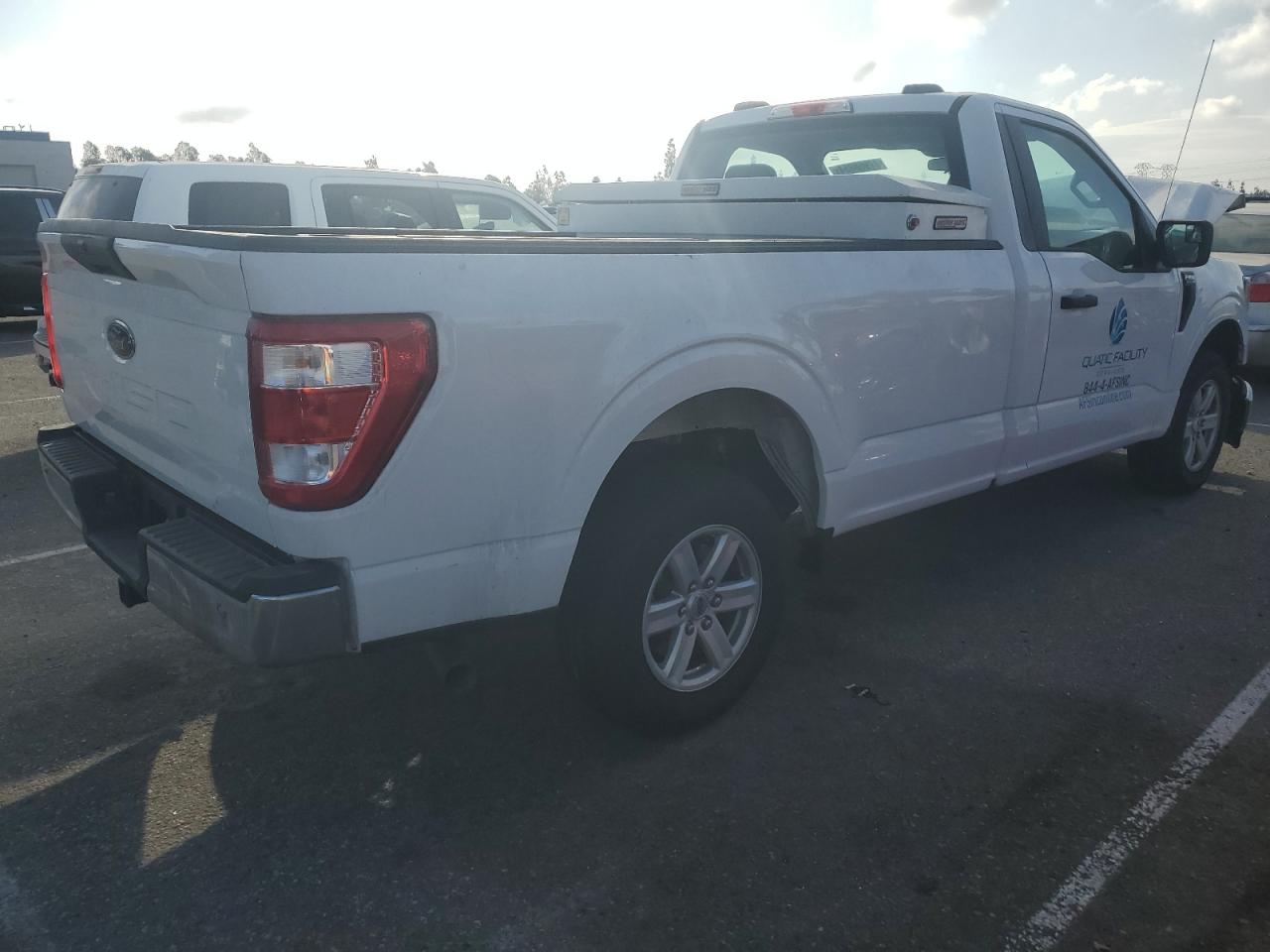2023 Ford F-150 VIN 1FTMF1C57PKF60674 Copart auction photo, front end damage thumbnail 3