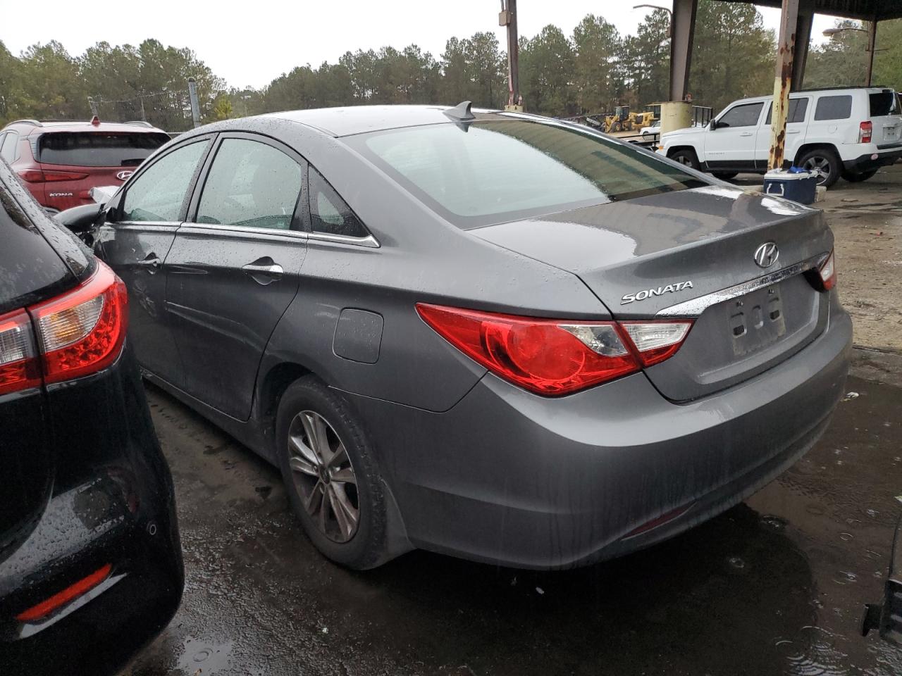 2013 Hyundai Sonata VIN 5NPEB4AC8DH771377 Copart auction photo, front end / side damage thumbnail 2