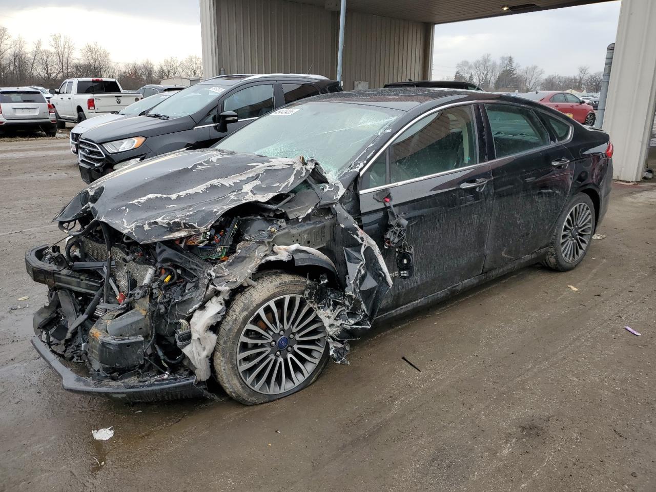 2017 Ford Fusion VIN 3FA6P0RU2HR356690