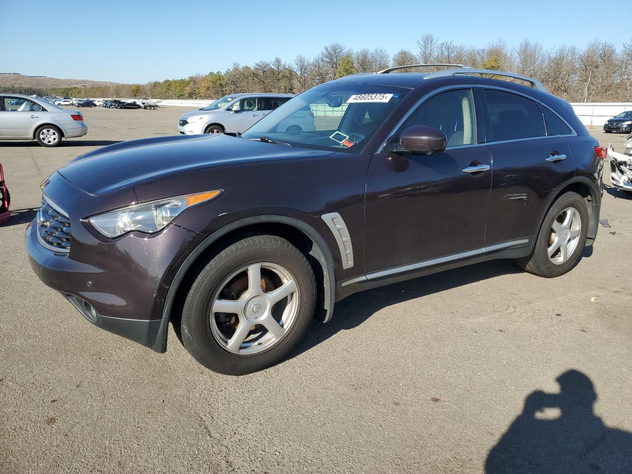 2010 Infiniti FX VIN JN8AS1MW2AM852299 - Copart auction photo