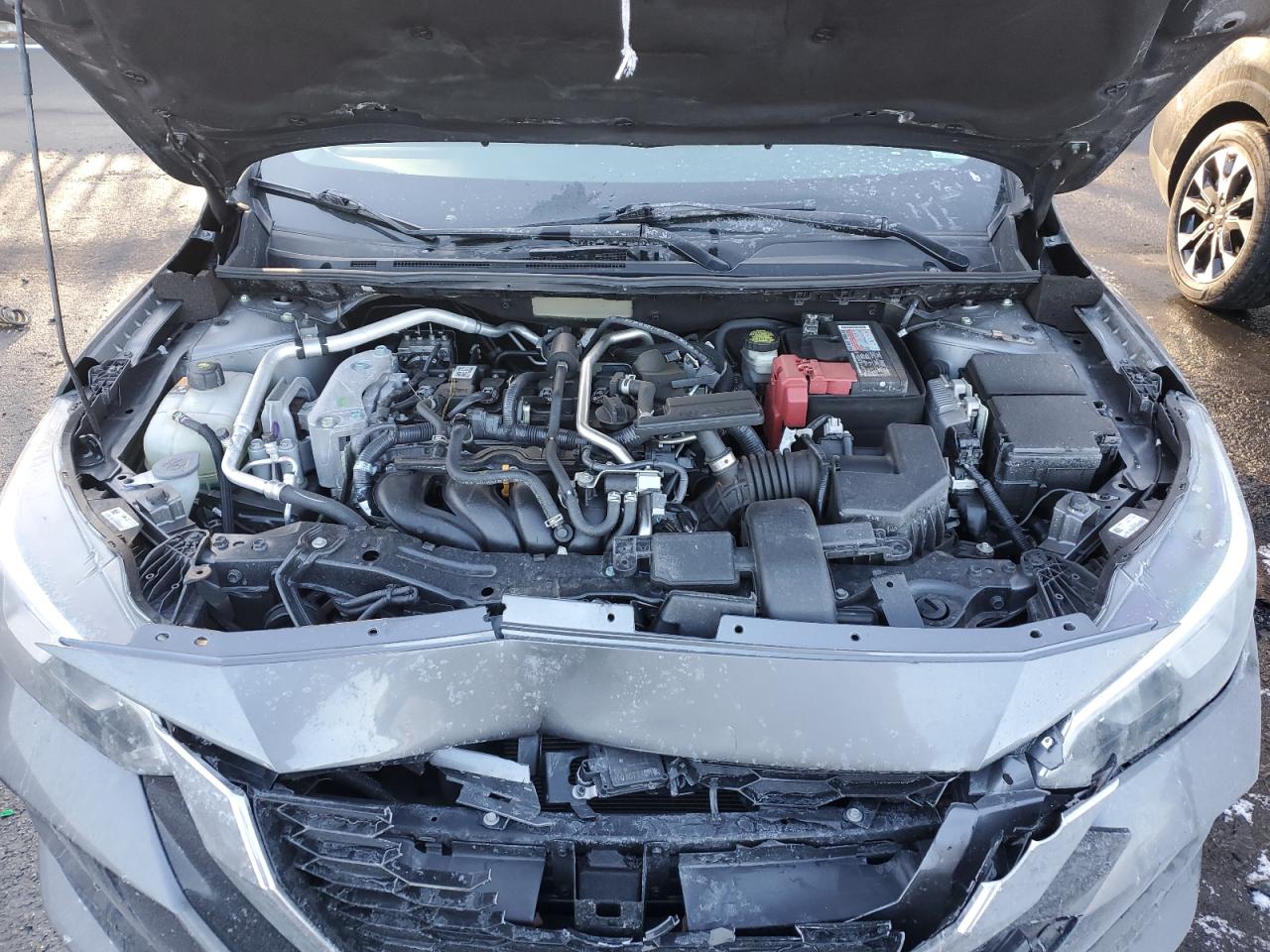 2021 Nissan Sentra VIN 3N1AB8BV0MY260824 Copart auction photo, front end damage thumbnail 11