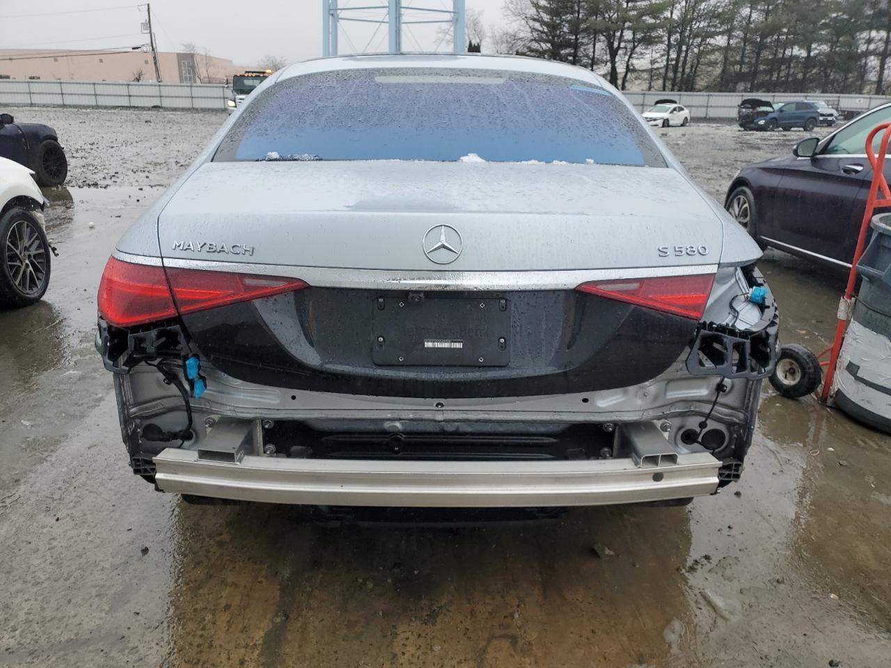 2021 Mercedes-Benz Maybach S-klasse VIN W1K6X7GB5MA037038 Copart auction photo, all over / partial repair damage thumbnail 6
