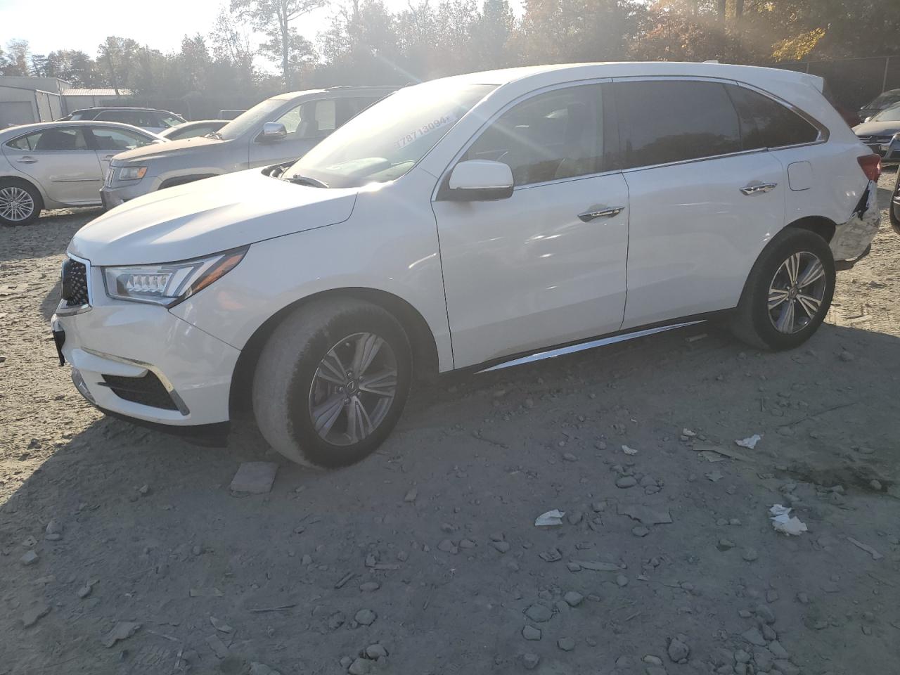 2020 Acura MDX VIN 5J8YD4H34LL032628