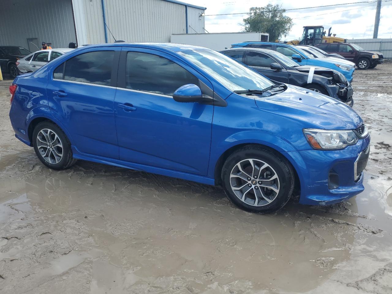 2017 Chevrolet Sonic VIN 1G1JD5SHXH4163308 Copart auction photo, water/flood damage thumbnail 4