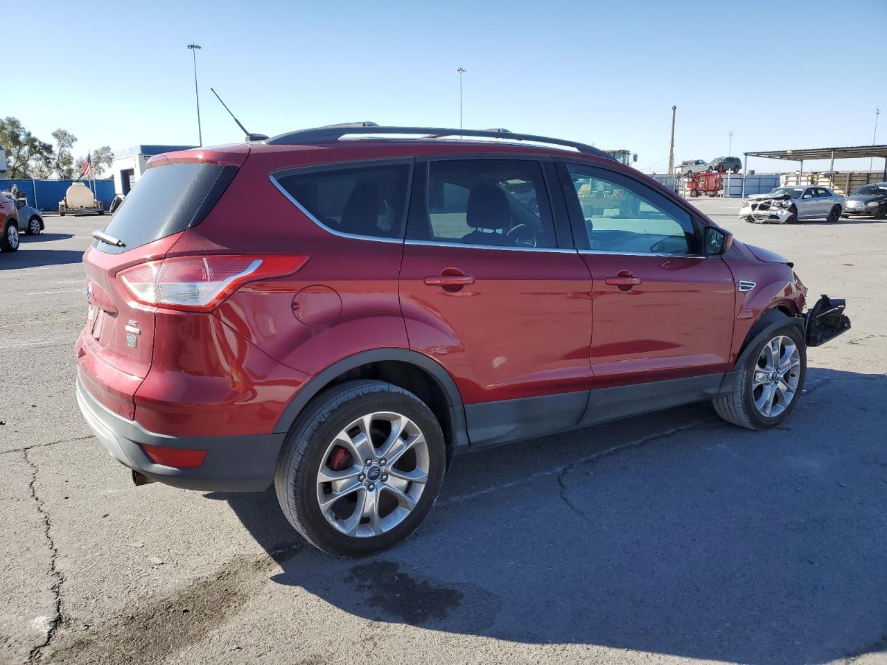 2013 Ford Escape VIN 1FMCU9G90DUB54907 Copart auction photo, front end damage thumbnail 3