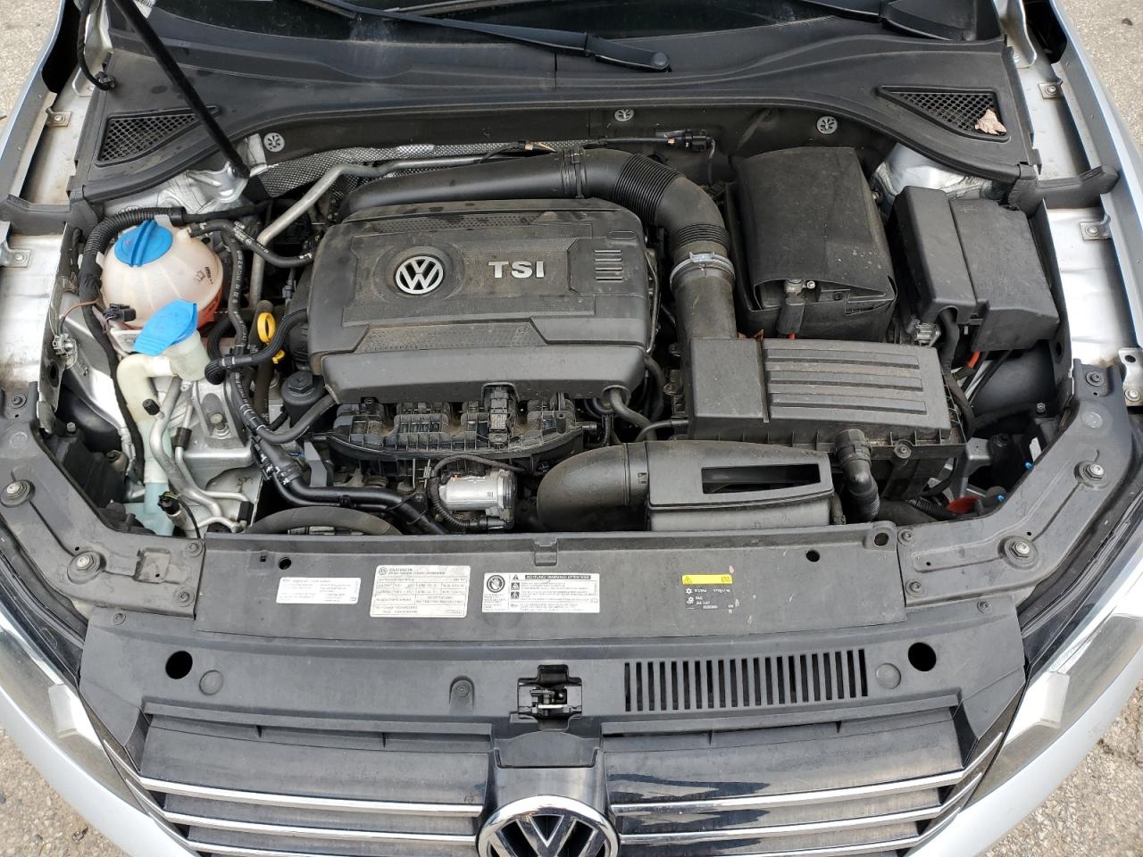 2015 Volkswagen Passat VIN 1VWAT7A34FC089685 Copart auction photo, side damage thumbnail 11