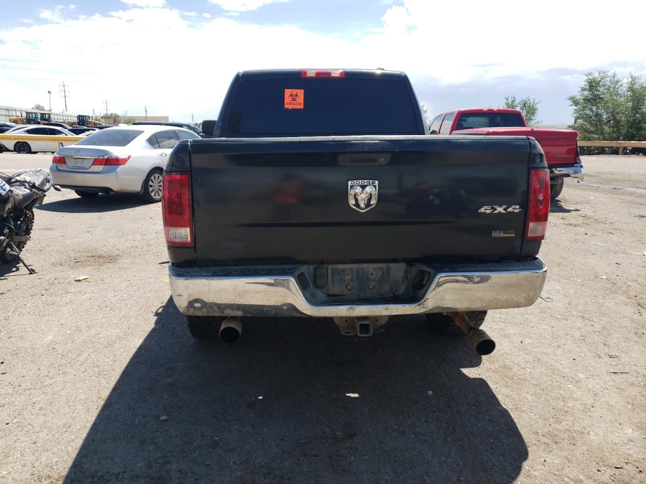 2009 Dodge RAM VIN 1D3HV13P19J528745 Copart auction photo, burn damage thumbnail 6