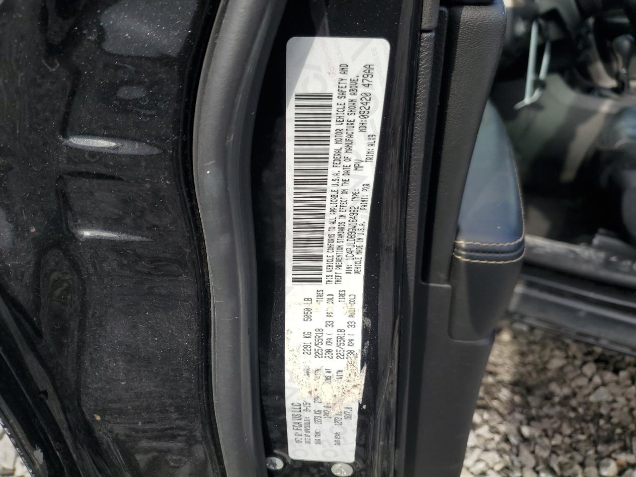 2016 Jeep Grand Cherokee VIN 1C4PJLDB9GW164962 Copart auction photo, front end damage thumbnail 13