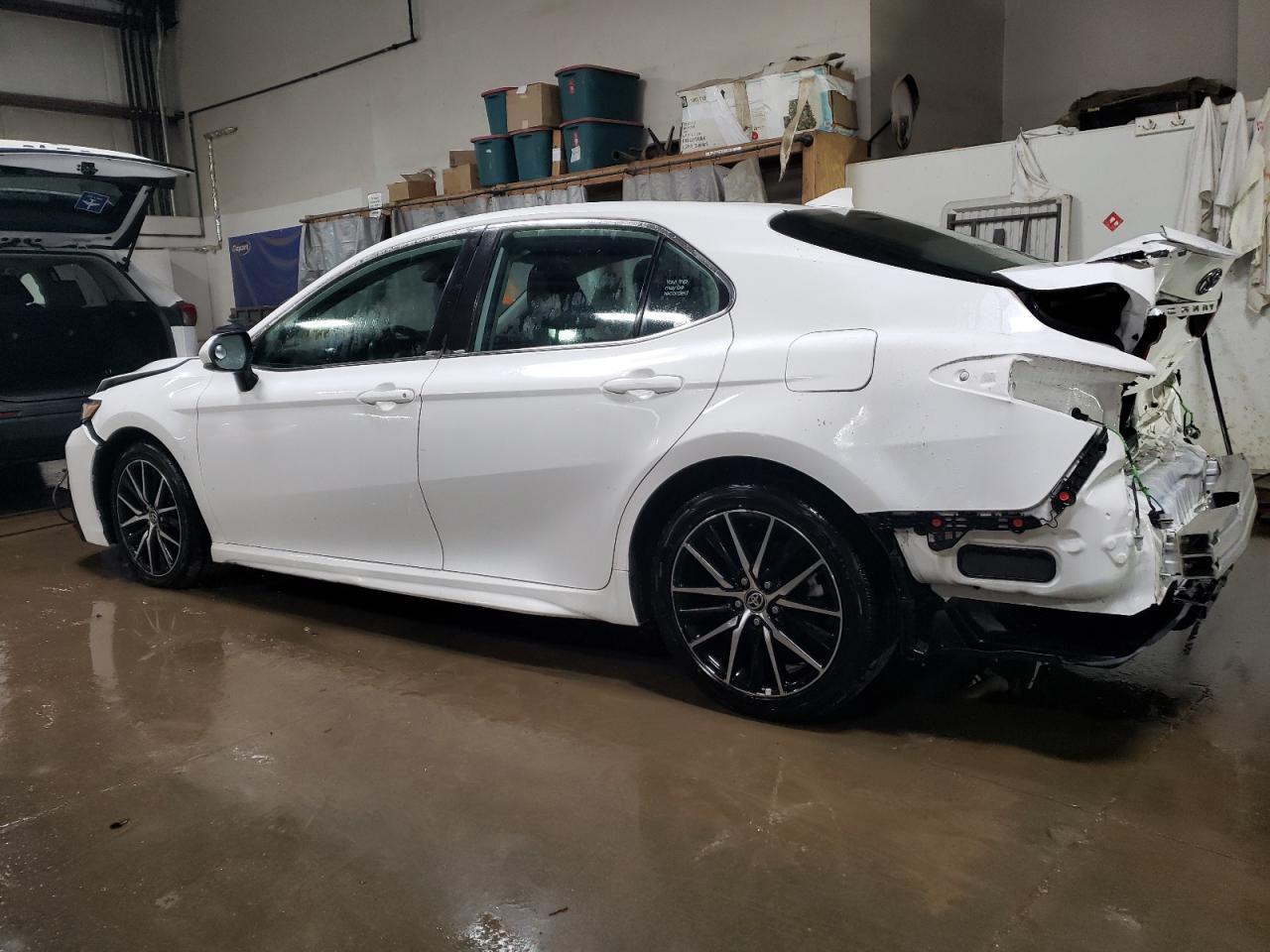 2021 Toyota Camry VIN 4T1G11AK4MU584446 Copart auction photo, rear end / front end damage thumbnail 2